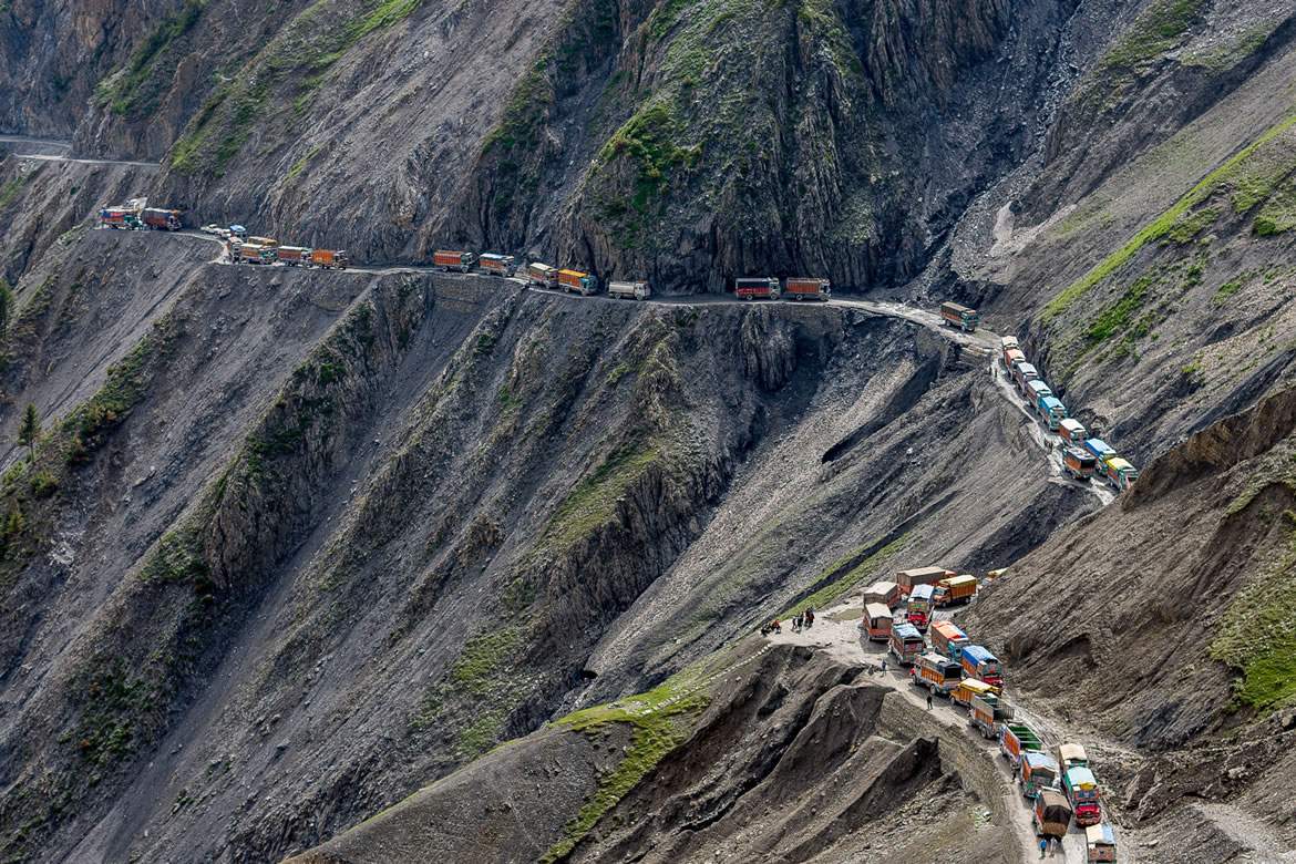 Zoji La Pass Ladakh Most dangerous road in India